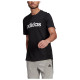 Adidas Ανδρική κοντομάνικη μπλούζα Essentials Embroidered Linear logo tee Adidas Ανδρική κοντομάνικη μπλούζα Essentials Embroidered Linear logo tee